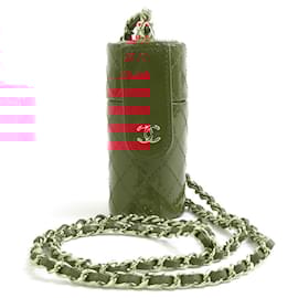 Chanel-Chanel Lipstick Case-Red,Golden