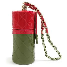 Chanel-Chanel Lipstick Case-Red,Golden