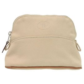 Bolso Bolide 16 Mini de Algodón Beige Hermès Beige