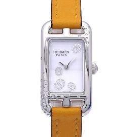 Relógio Quartz Hermès Nantucket Diamond Chaine d'Ancre Outro