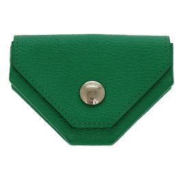 Hermès Hermes Levain Quatre Chevre Mint Green Coin Case Other Green