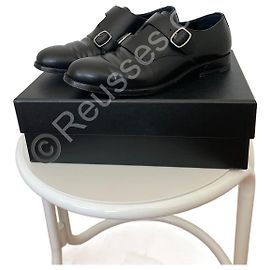 Yves Saint Laurent Derbies à boucles en cuir Saint Laurent Paris Autre