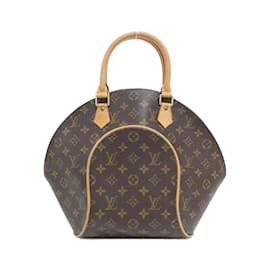 Louis Vuitton-Louis Vuitton Monogram Ellipse MM Handbag-Brown