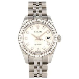 Rolex Lady DateJust 26mm Argenté