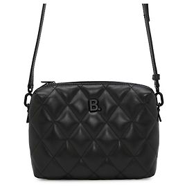 Bolsa de Ombro Balenciaga B Camera em Couro Preto