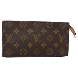 LOUIS VUITTON Monogram Bucket GM Accessory Pouch LV Auth th6237 Monogram