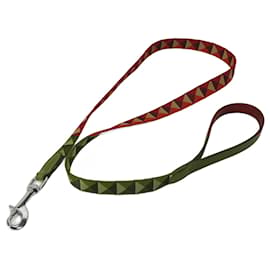 Hermès-HERMES Medor Slim Dog Leash-Red