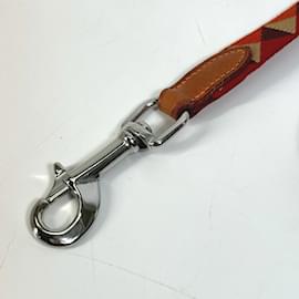 Hermès-HERMES Medor Slim Dog Leash-Red