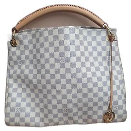 Louis Vuitton Artsy MM Azur Canvas Blanc