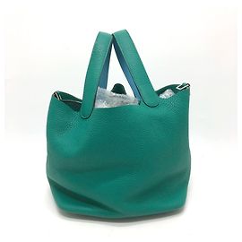 Sac à main Hermès Picotin Lock Eclat MM 22 Vert