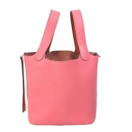 Hermès Picotin Lock Eclat PM Handtasche Pink