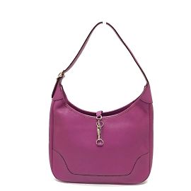 Hermès Bolsa de ombro Hermes Trim 35 Roxo
