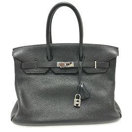 Hermès Birkin 35 Tote Bag Schwarz