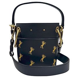 Borsa a secchiello in pelle Roy di Chloé Nero