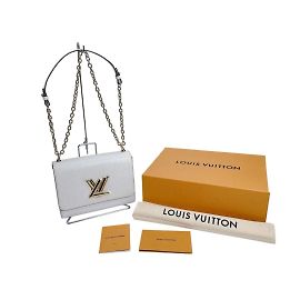 Bolsa de Ombro Louis Vuitton Twist MM Branco