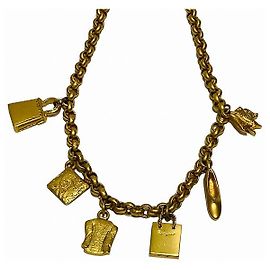 Salvatore Ferragamo Collar Charm Ferragamo Plata
