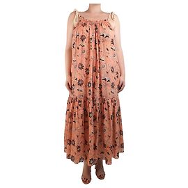 Ulla Johnson Abito maxi floreale Primrose Cari - taglia M Rosa