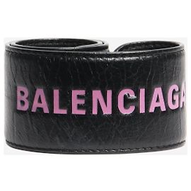 Balenciaga Black snap band Black