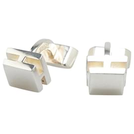 Hermès｜ Cufflinks〝GLENAN〟 Flibustier cufflinks - Black | Hermès USA