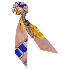 Scrunchie in seta Bella di Hermès Multicolore