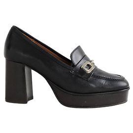 Carel Brown leather heels Brown
