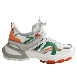 Serafini Multicolored leather sneakers Multiple colors