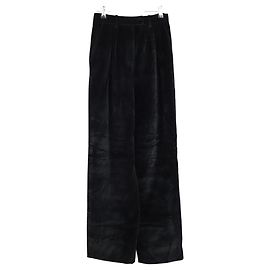 Thierry Mugler Schwarze gerade Hose Schwarz