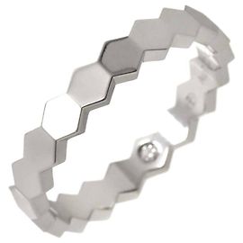 Chaumet BEE MY LOVE 18K White Gold Band Ring Other