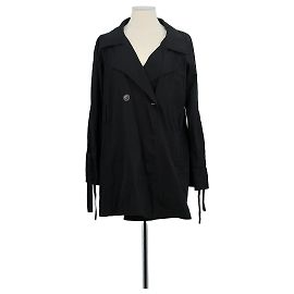 Gerard Darel Trench coat in cotone nero Nero