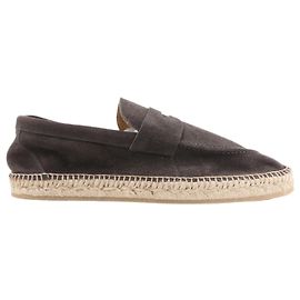 Autre Marque ELEVENTY Suede Espadrilles in Brown, Side 44 EU Brown