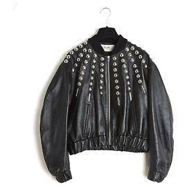 Céline 2019 Giacca Bombers Oversized FR36 UK8 US6 Hedi Slimane Nero