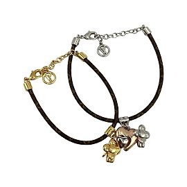 Louis Vuitton Vivienne Couple Charm Armband Monogramm