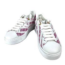 Tênis Time Out Louis Vuitton Rosa Branco