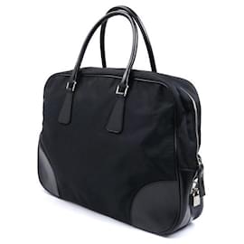 Prada-Prada Tessuto Nylon Briefcase-Black