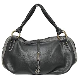 Céline Celine Bittersweet Lederhandtasche Schwarz