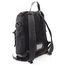 Prada-Prada Nylon TESSUTO CAMOUFLAG Backpack-Black