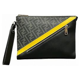 Sac à main Fendi Zucca Diagonal Marron