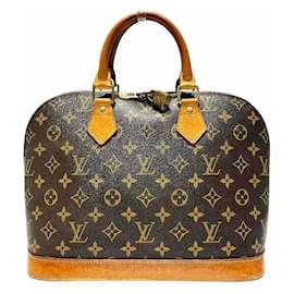 Louis Vuitton-Louis Vuitton Alma Monogram Handbag-Brown