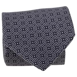 Hermès-Hermès Printed Tie in Multicolor Silk-Multiple colors