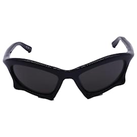 Balenciaga-Óculos de sol Bat Balenciaga em poliamida preta-Preto