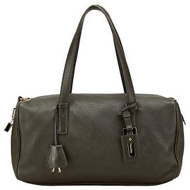 Bolsa Boston de couro Max Mara Preto