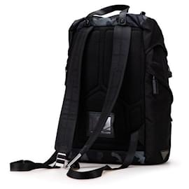 Prada-Prada 2VZ135 Leather Backpack-Black