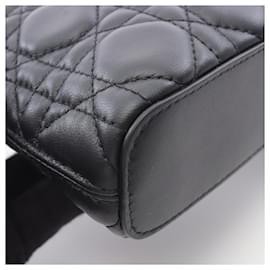 Dior-Dior Miss Dior Leather Midi Shoulder Bag-Black