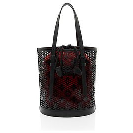 Borsa a secchiello PM in pelle di vitello Monogram Louis Vuitton Nero