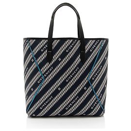 Givenchy Canvas Jacquard Bond Chain N/S Tote Black