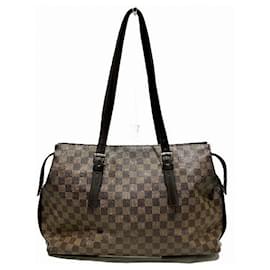 Louis Vuitton-Louis Vuitton Chelsea Damier Shoulder Bag-Brown