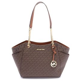 Bolsa Tote JET SET TRAVEL Michael Kors Marrom Marrom