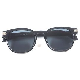 Louis Vuitton LV Signature Square Round Sunglasses Black