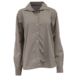 Totême Button-Up Hemd aus Beige Baumwolle Beige