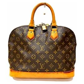 Louis Vuitton-Louis Vuitton Alma Monogram Handbag-Brown